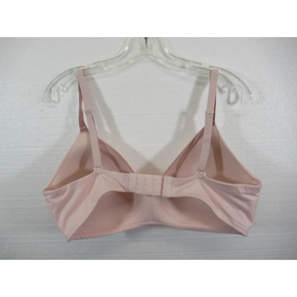 Calvin Klein T-Shirt Bra Large Pink Wireless Lightly Lined QP2931S